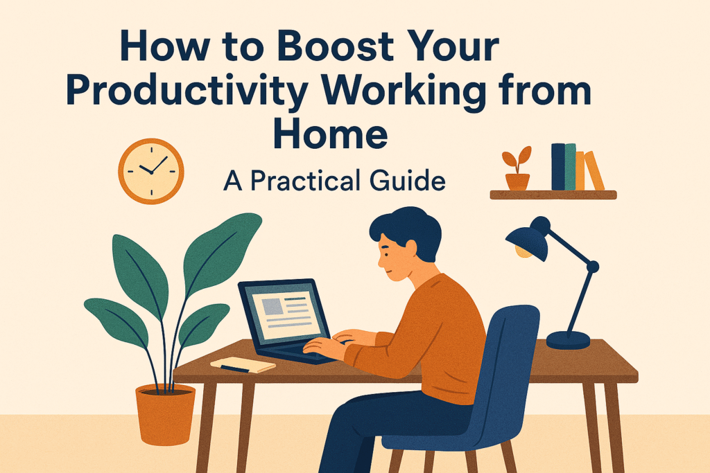 How to Boost Your Productivity Working from Home: A Practical Guide